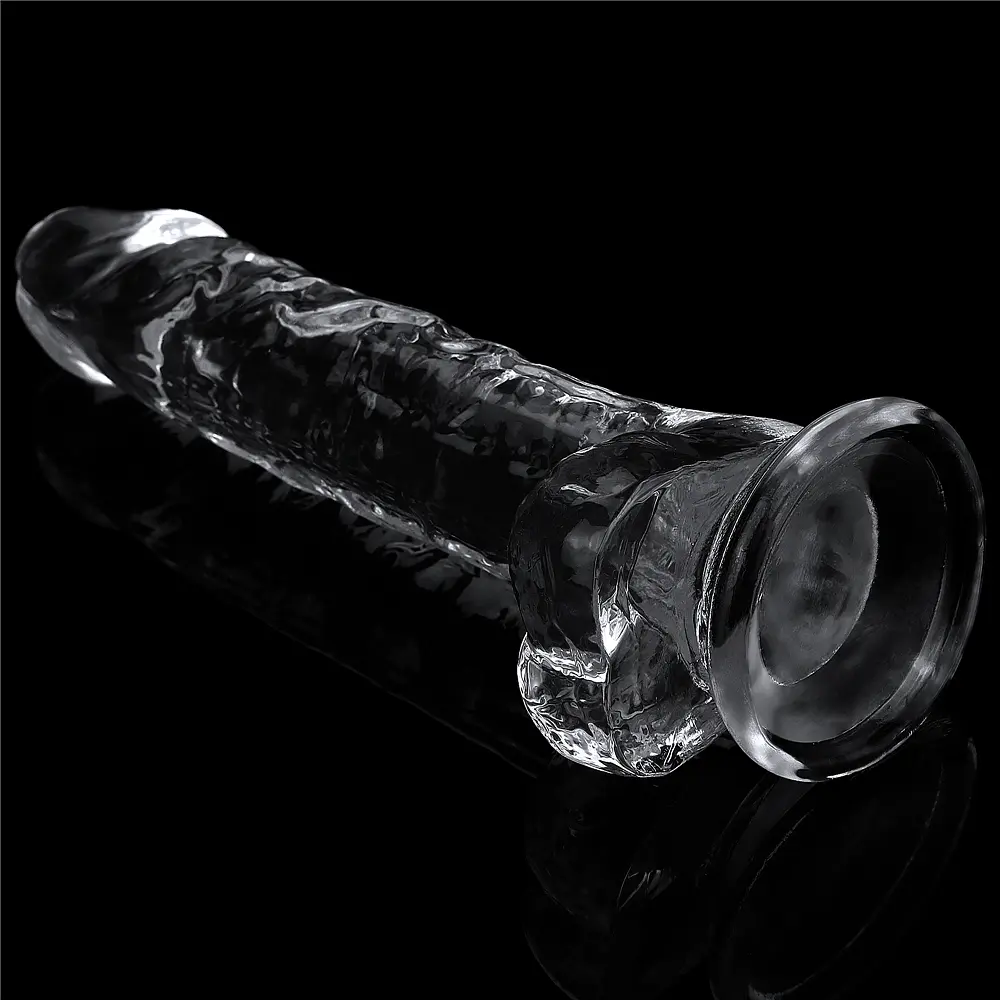 Фалоімітатор - Flawless Clear Dildo 7.5" Clear - фото 3