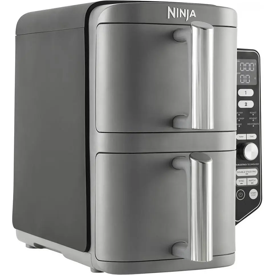 Мультипечь (аэрофритюрница) Ninja Double Stack XL 2-Level Air Fryer 9.5 л (SL400EU) - фото 7