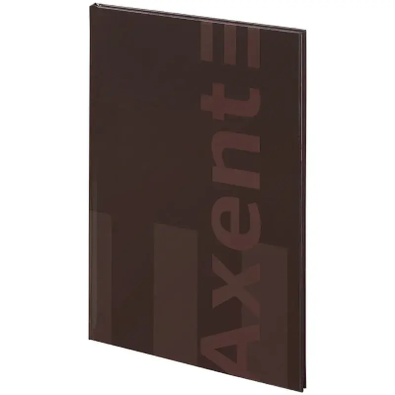 Книга записна Axent A4 One color, 96 аркушів клітинка, бордовий (8426-2-A) - фото 2