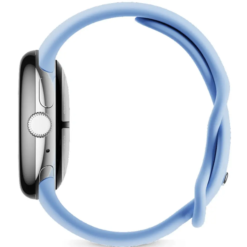 Умные часы Google Pixel Watch 2 Wi-Fi Polished Silver / Bay Band - фото 2