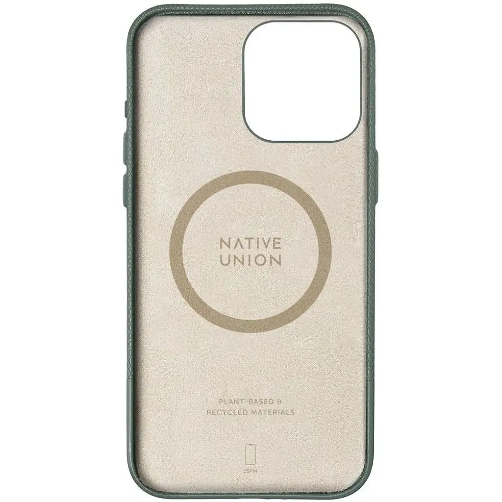 Чохол-накладка Native Union (RE) Classic Case Slate Green для iPhone 15 Pro (RECLA-GRN-NP23P) - фото 2