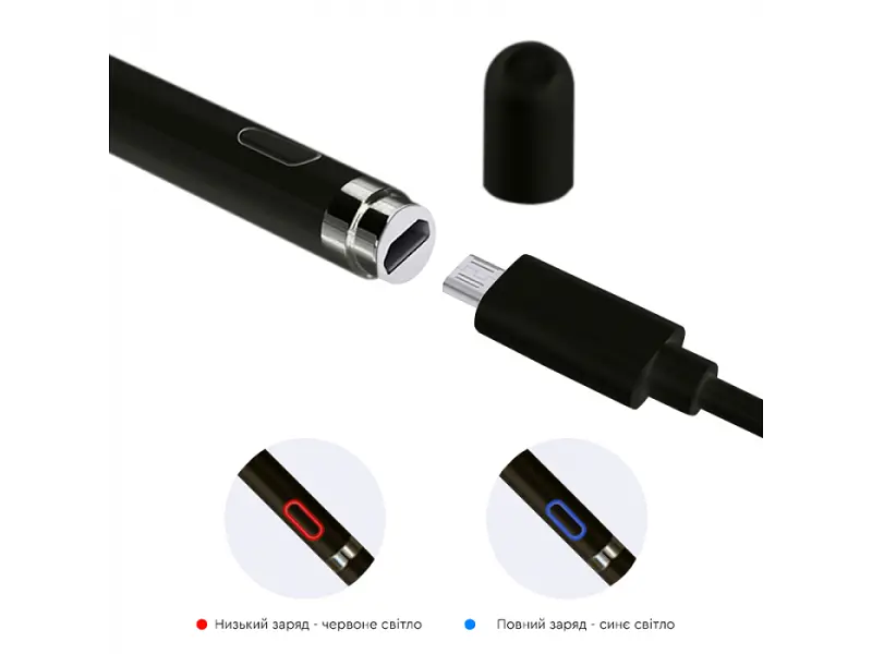 Стілус AIRON AirPen для ємнісного дисплея Black (6126755803223) - фото 4