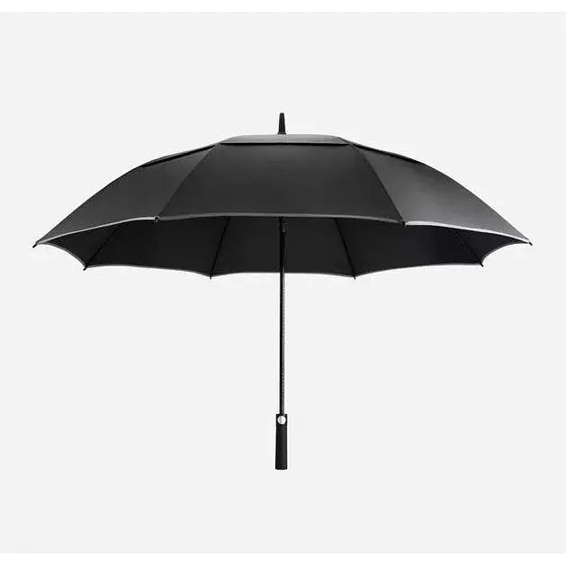 Зонтик RunMi Ninetygo Double-layer Windproof Golf Automatic Umbrella (6941413217156) черный - фото 2