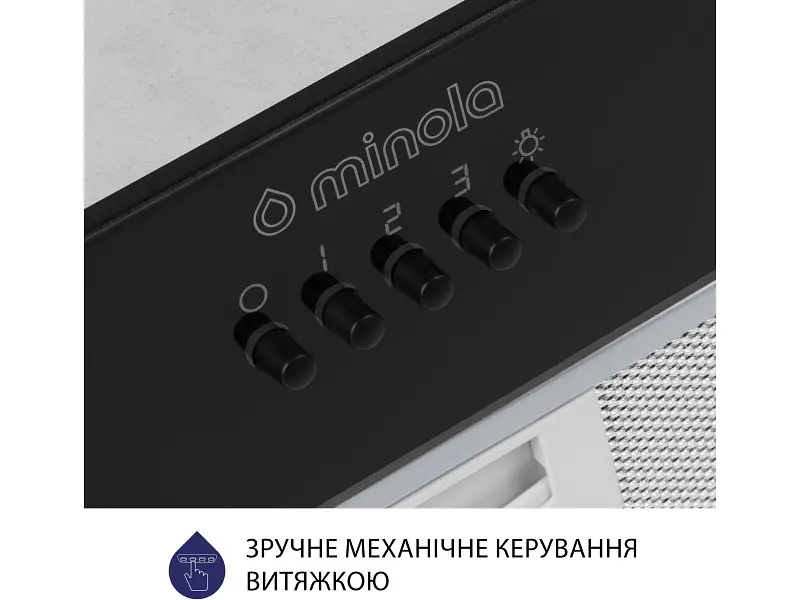 Витяжка Minola HBI 52621 BL GLASS 700 LED - фото 6