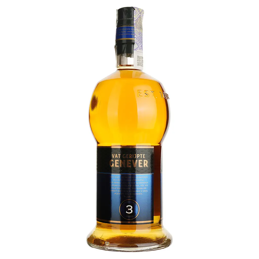Джин Boomsma Vat Gerljpte Genever 3 yo 38% 0.7 л - фото 3