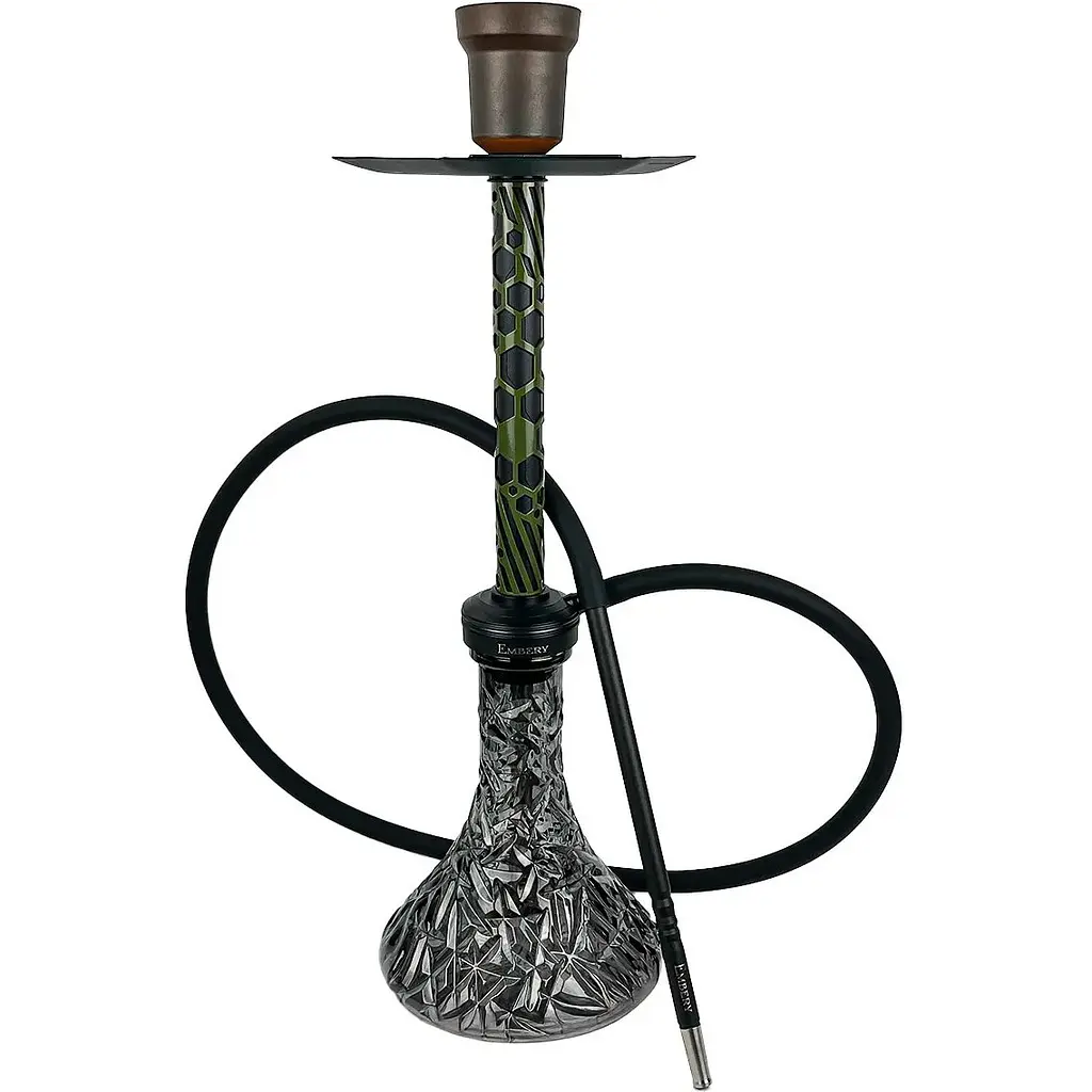 Кальян Embery MONO-H 4.0 Defender Crystal Black - фото 2