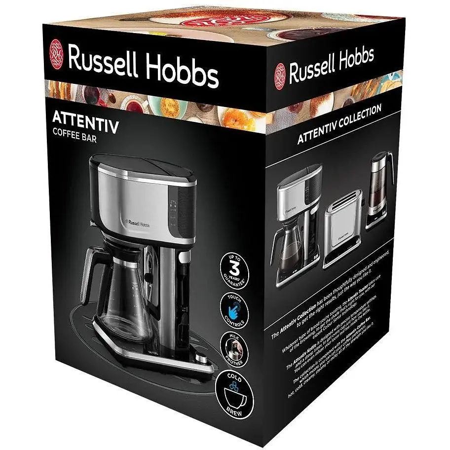 Кавоварка Russell Hobbs 26230-56 Attentiv Coffee Bar - фото 10