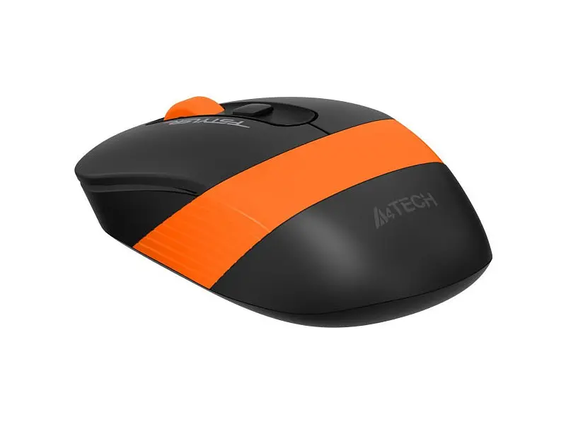 Миша A4Tech FG10 Black/Orange USB - фото 4