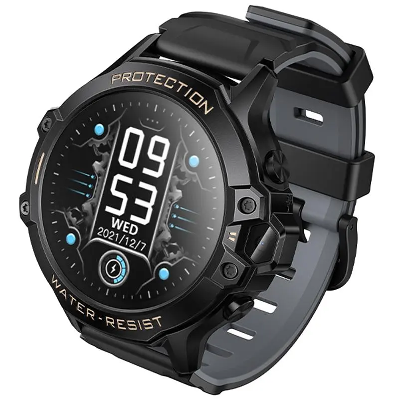 Дитячий cмарт-годинник Y107 4G with call function Black Hoco teh0029829 - фото 2