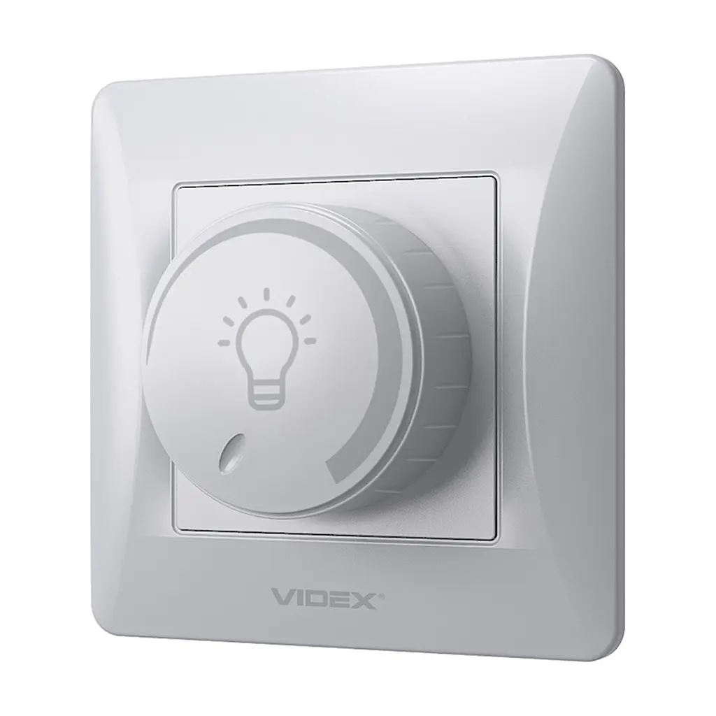 Світлорегулятор Videx BINERA LED 200Вт сереб (VF-BNDML200-SS) - фото 2