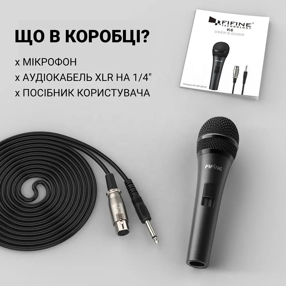 Мікрофон Fifine (K6) - фото 3