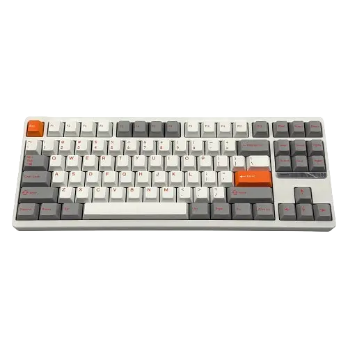 Клавіатура бездротова Evoworks Evo80 Spark White (Evo80 Spark)