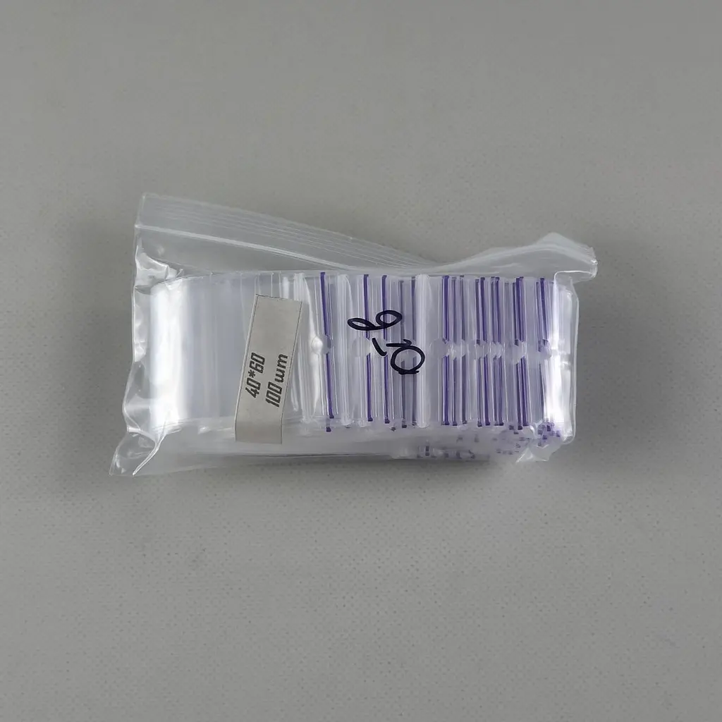 Пакети Zip-Lock прозорі 4x6 см, 100 шт, з отвором для підвішування, поліетиленові пакети із застібкою - фото 3