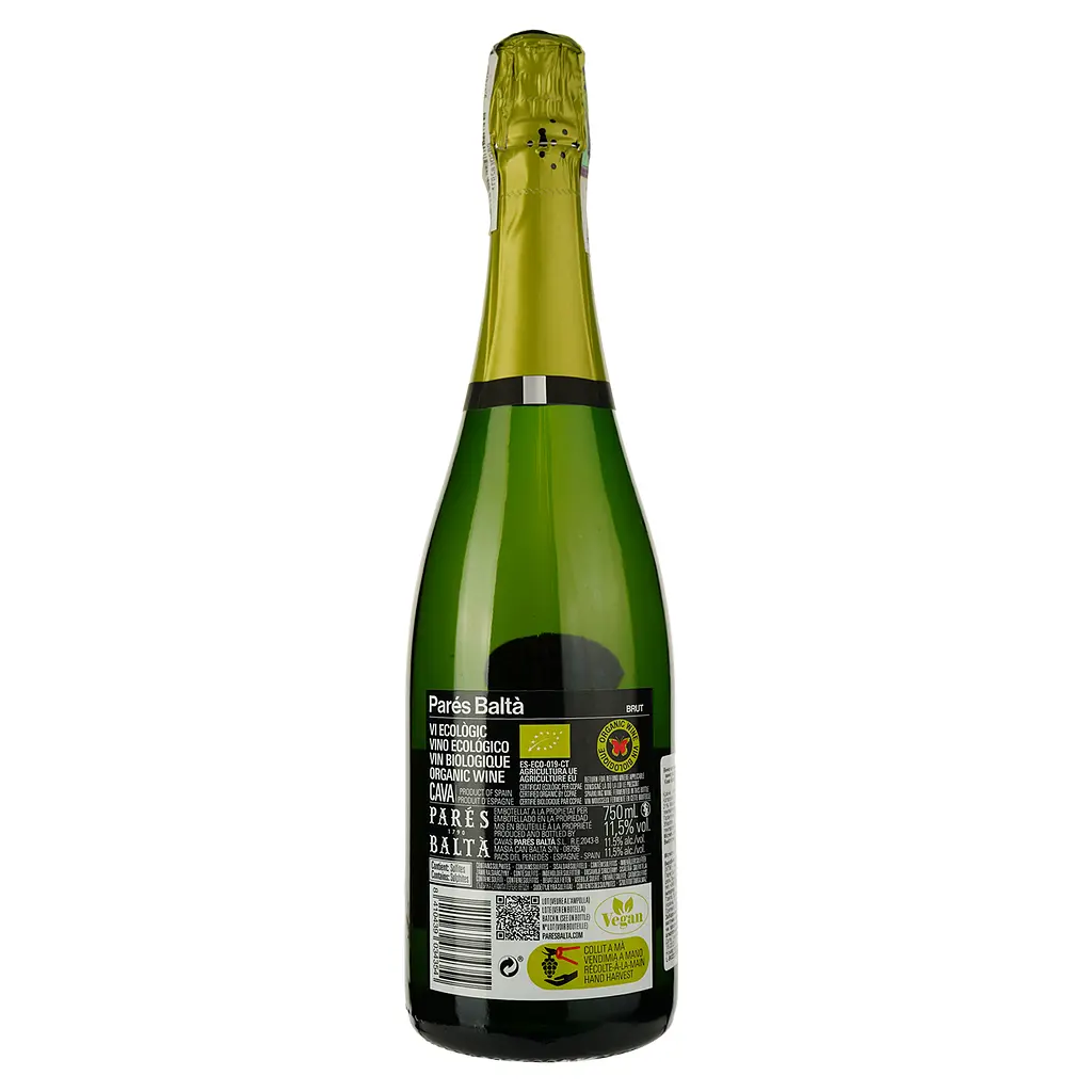 Вино ігристе Pares Balta Cava Brut, 11,5%, 0,75 л (758243) - фото 2