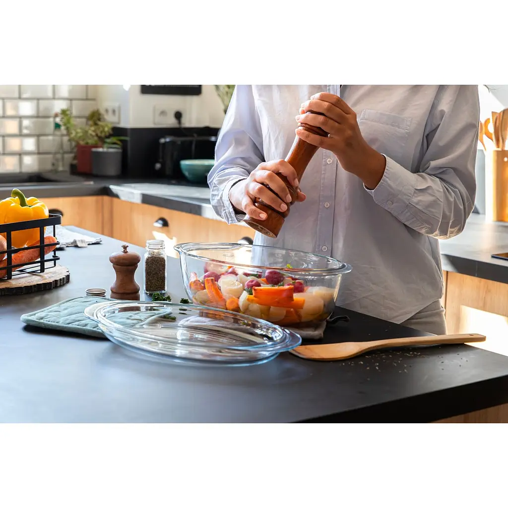 Кастрюля Pyrex Slow Cook овальная 4.1 л (459A000/7643) - фото 4