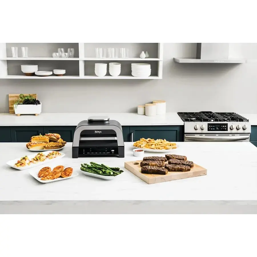 Гриль Ninja Foodi MAX Air Grill Air Fryer из Сooking probe (DG551EU) - фото 7