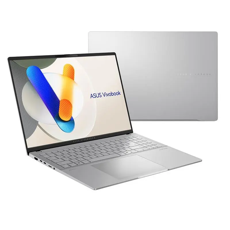 Ноутбук ASUS Vivobook S 16 M5606UA-MX025 16' 3.2K OLED, AMD R9-8945HS, 32GB, F1TB, UMA, NoOS, Сріблястий (90NB1483-M00110) - фото 2