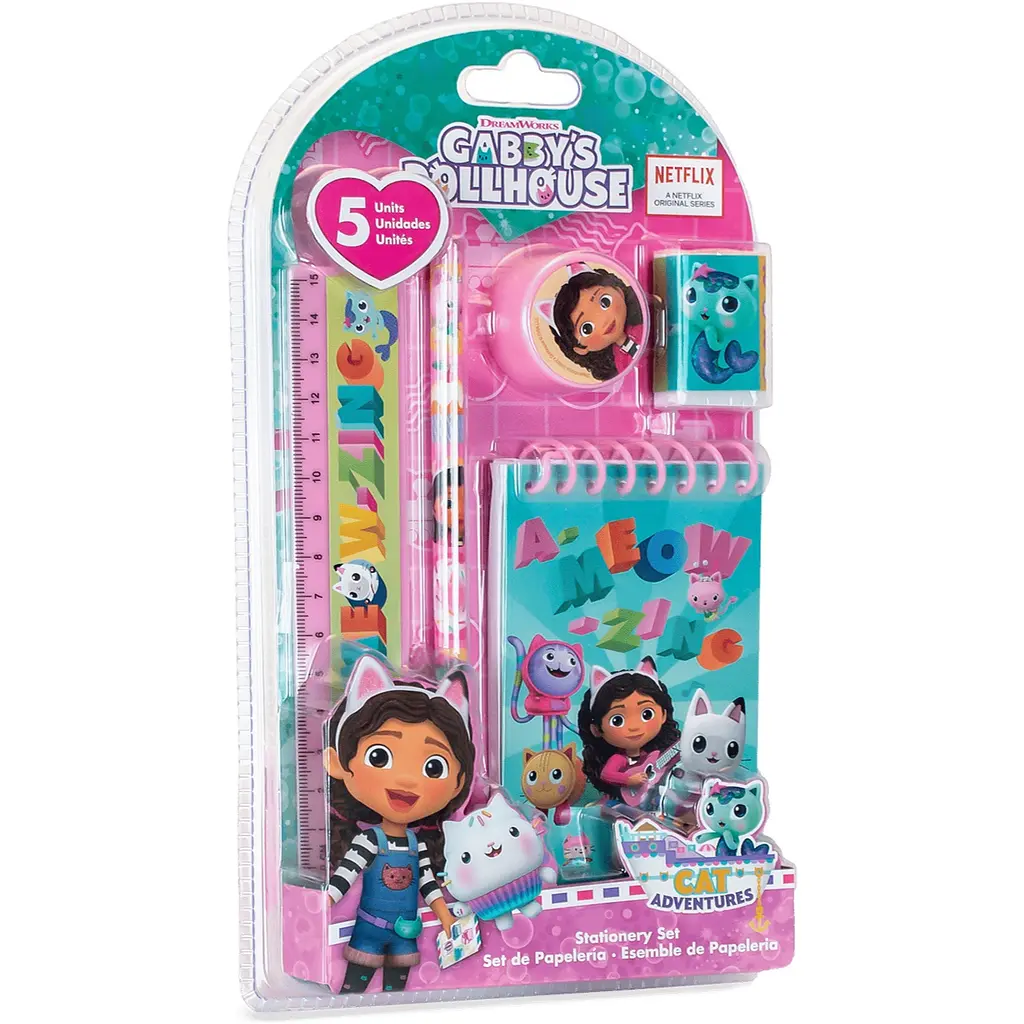 Набір канцтоварів Kids Licence Gabby's Dollhouse 5 шт. (GD00036) - фото 2