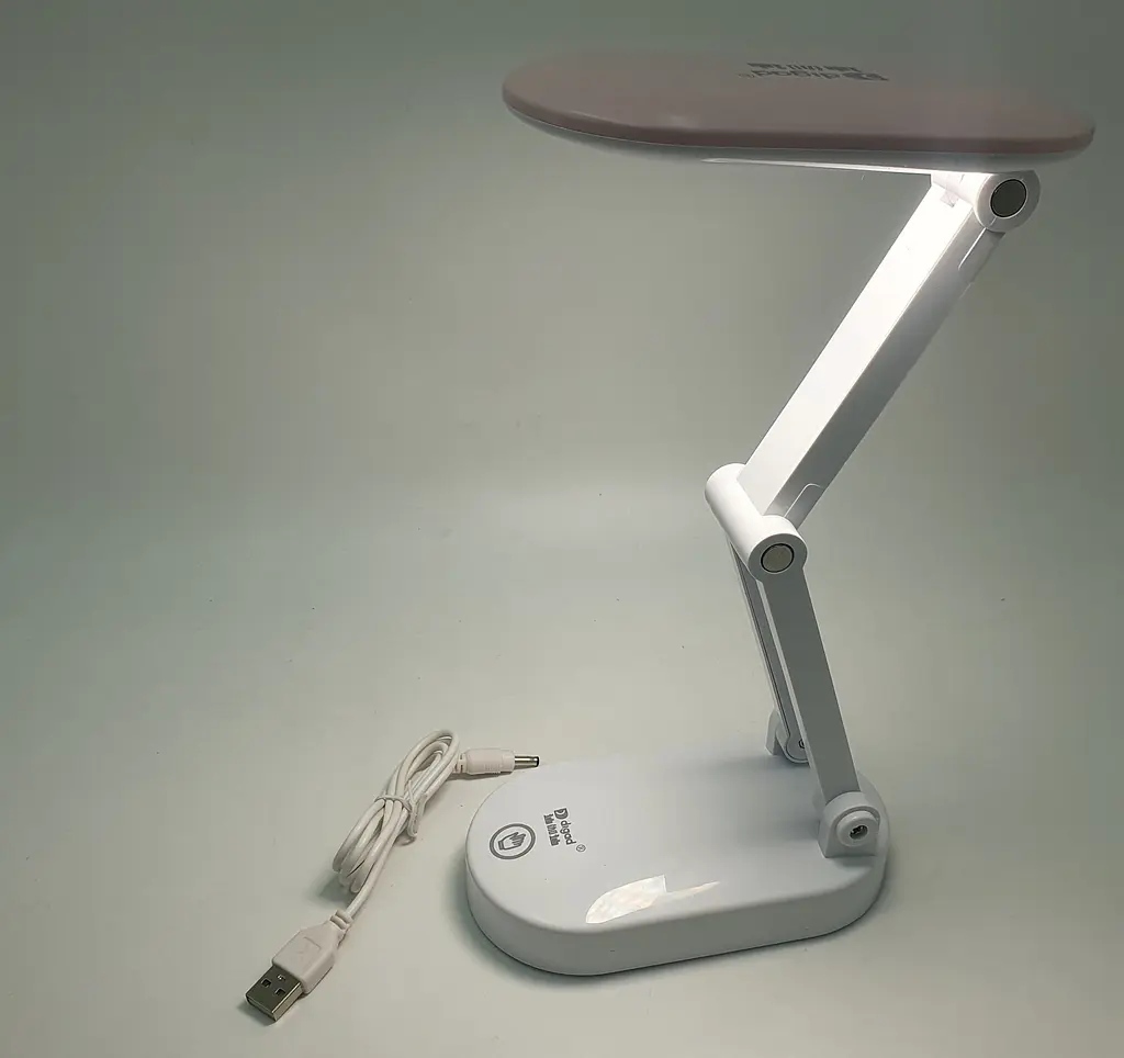 LED-лампа трансформер 30 см сенсорна світлодіодна 2,5 W настільна акумуляторна (знімний 18650 3000 mAh) 4–6 годин світіння 3000–6000 K Digad 1914 - фото 2
