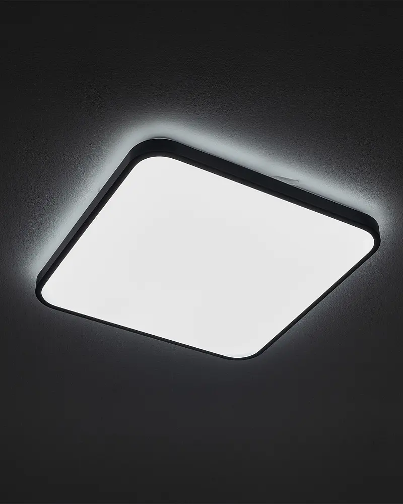 Світильник стельовий Nowodvorski 10986 Agnes Square LED Pro 1x32W 4000K 2800Lm IP44 чорний - фото 3