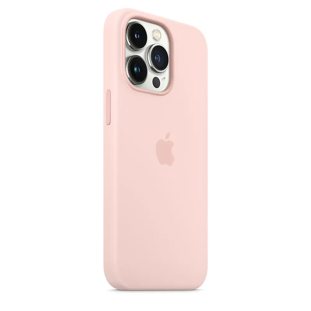 Чохол Silicone Case з MagSafe для Apple iPhone 13 Pro (6.1) (Chalk Pink) ААА [63900] - фото 3