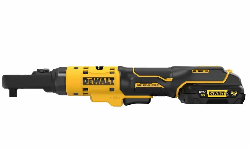 Гайкокрут кутовий - ключ-храповик акумуляторний DeWalt з АКБ та ЗП DCF500L2G - фото 2
