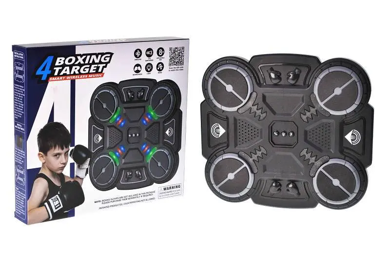 Настінний інтерактивний боксерський тренажер Boxing Target зі звуком та світлом YG Toys (KB1810)