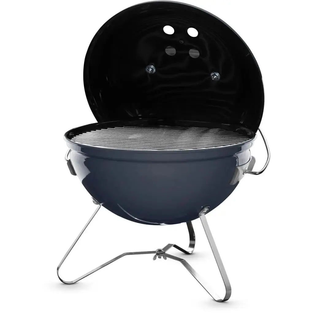 Гриль вугільний Weber Smokey Joe Premium 37 см сланцево-блакитний (1126804) - фото 2