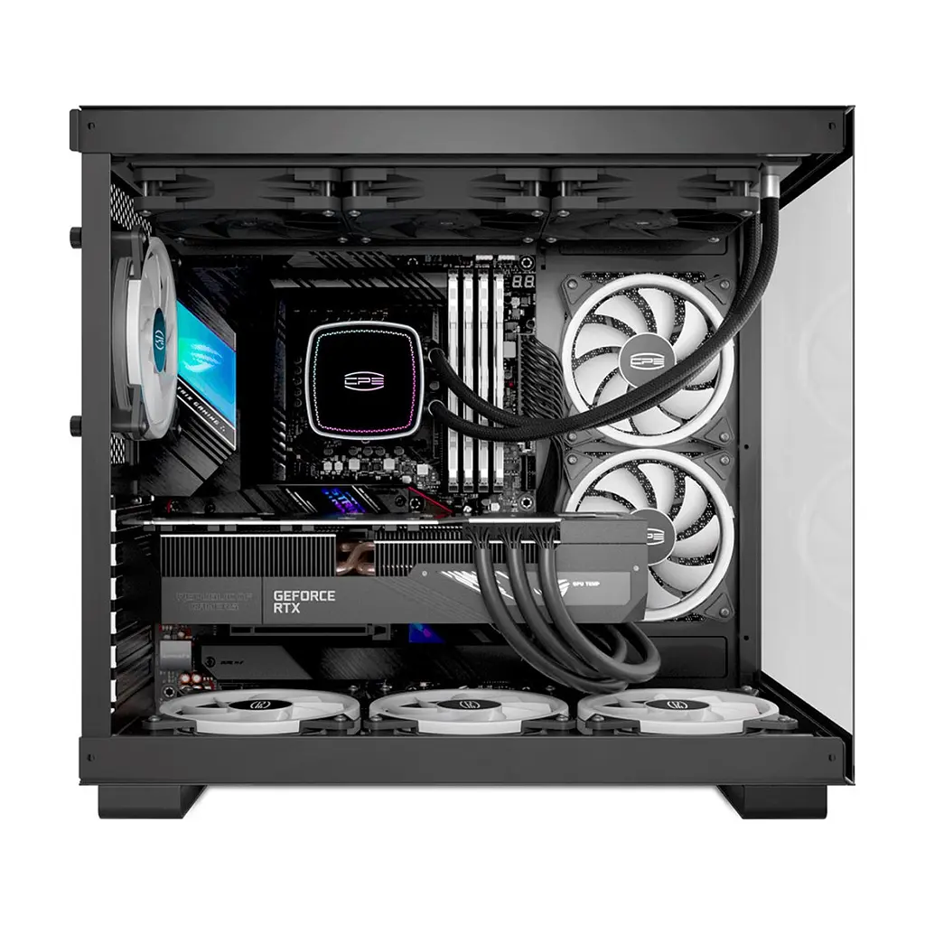 Корпус для ПК PcCooler C3 T500 ARGB BK - фото 5