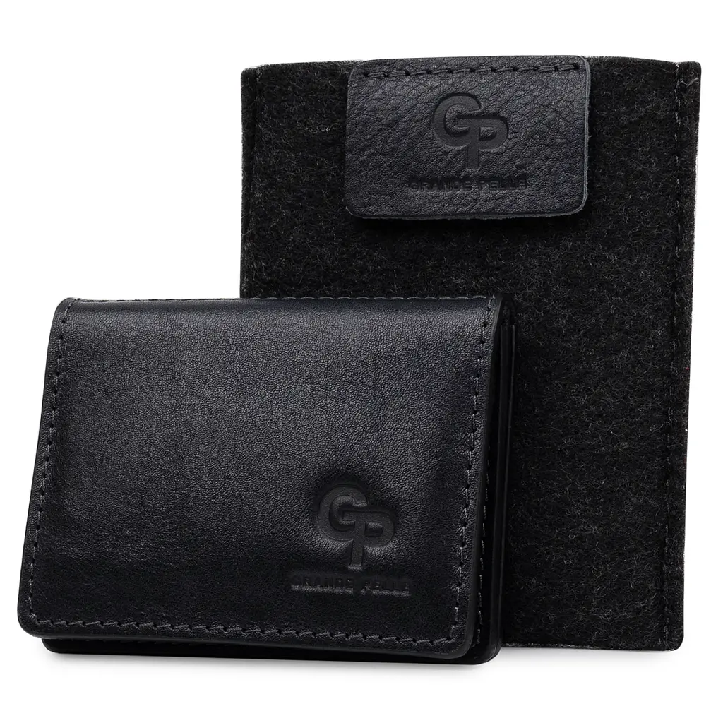Шкіряна обкладинка для документів GRANDE PELLE 10х7,5х1 см acs0018523 - фото 5