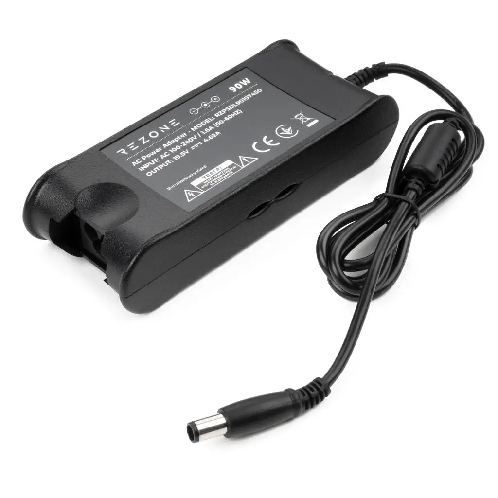 Блок питания к ноутбуку Rezone DELL 90W 19.5V 4.62A 7.4*5.0 (RZPSDL90197450) - фото 2