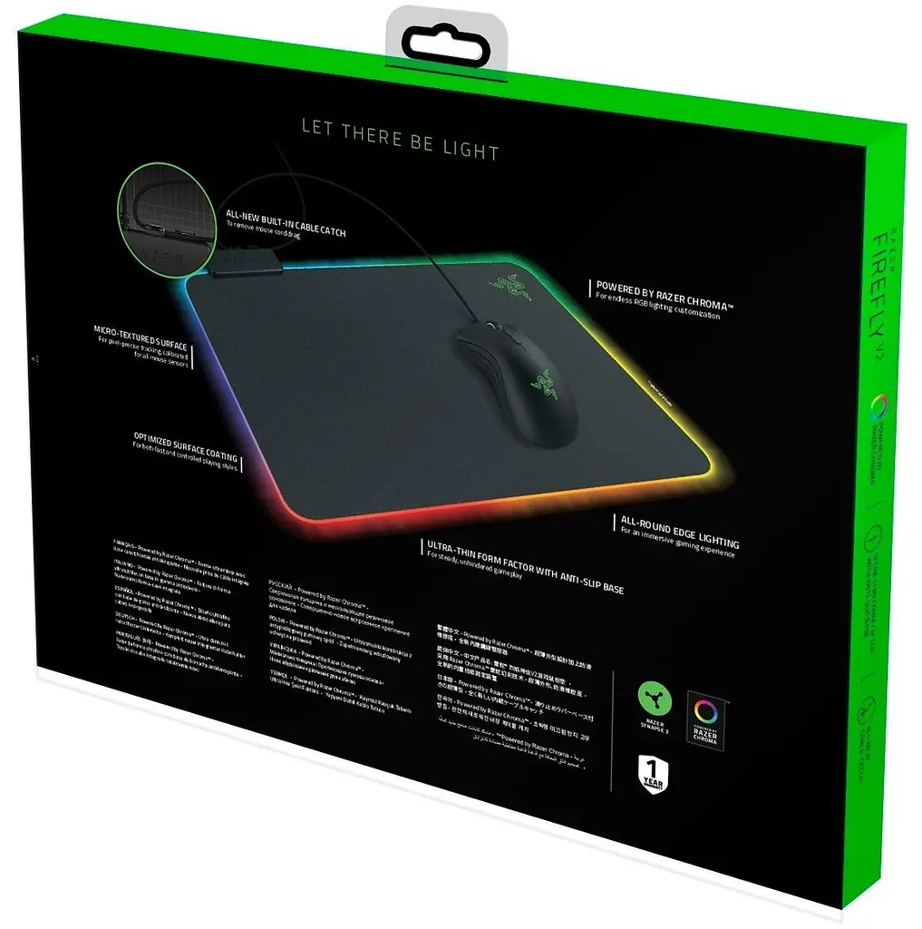 Килимок для миші Razer Firefly V2 (RZ02-03020100-R3M1) [54689] - фото 6