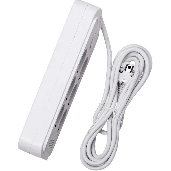 Мережевий фільтр-подовжувач SMART 6 розеток 5 USB 3 метри, білий
 - фото 7