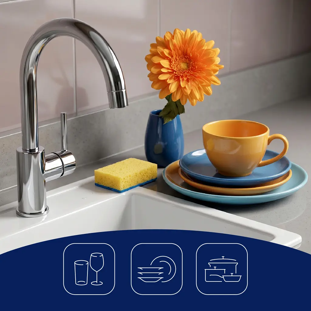 Губки кухонні Фрекен БОК MAX 6 шт. (4823071621556) - фото 4