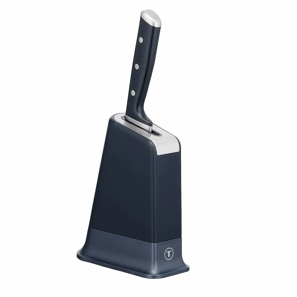 Ніж кухонний шеф-кухаря Tefal EverSharp 2 предмети 16.5 см нержавіюча сталь, бакеліт, чорний kuh0014570 - фото 2