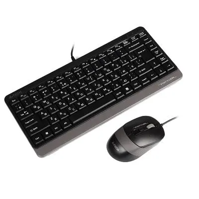 Комплект A4Tech F1110 USB Grey (4711421987547) - фото 4