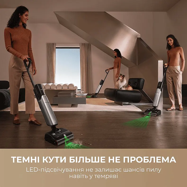 Акумуляторний миючий пилосос Mova X4 Mix (HMV17A) - фото 7