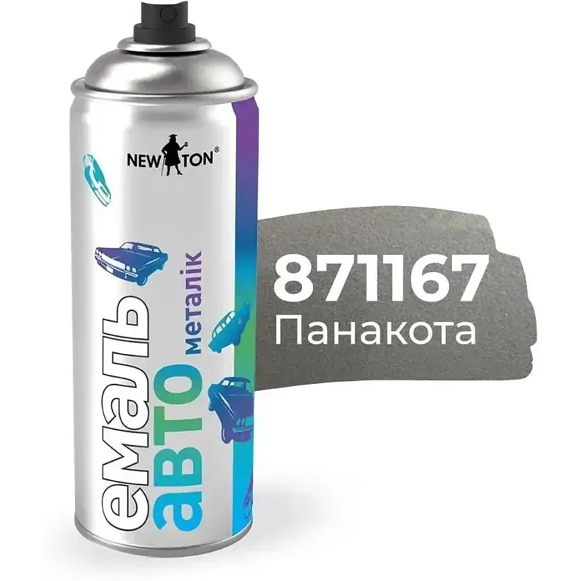 Емаль New Ton авто 871167 панакота 400 мл - фото 2