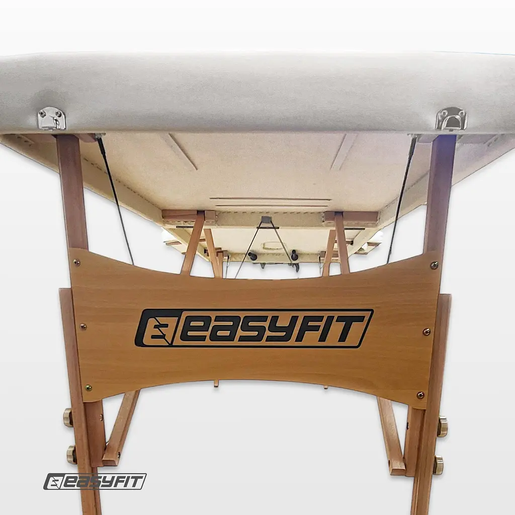 Масажний стіл EasyFit ZenRest кушетка складна Бежевий з чохлом - фото 5
