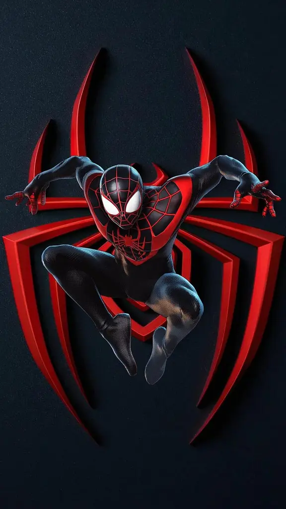 Дерев'яний класичний пазл Spider Man, black, А4, Картонна коробка 100 елементів - фото 2