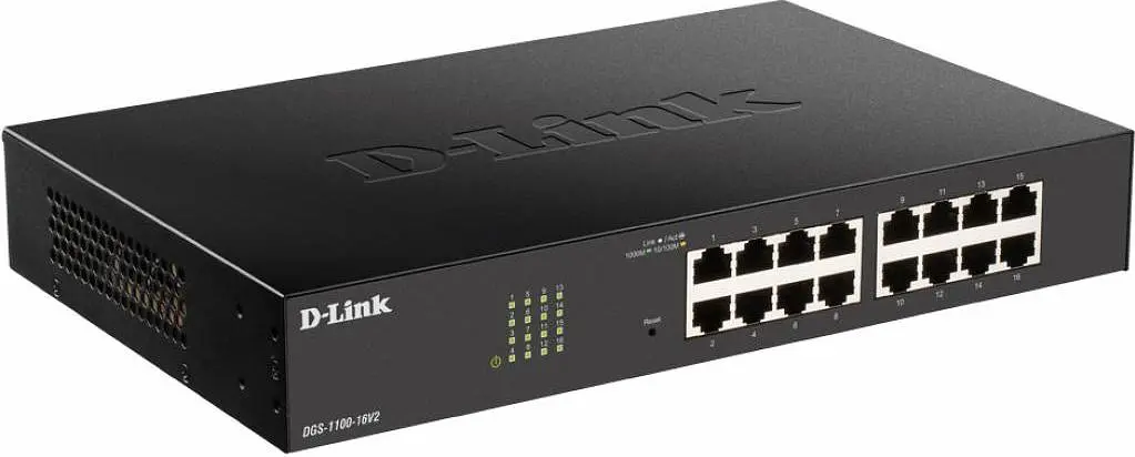 Комутатор мережевий D-Link DGS-1100-16V2
