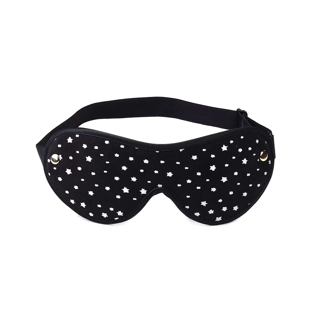 Набір Liebe Seele Stary Nights 7pcs Bondage Kit, фіксатори, нашийник з повідцем, кляп, флогер, маска - фото 4