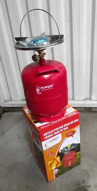 Газовий пальник примус 8 літрів балон газовий туристичний, портативний газовий пальник 84040 - фото 4