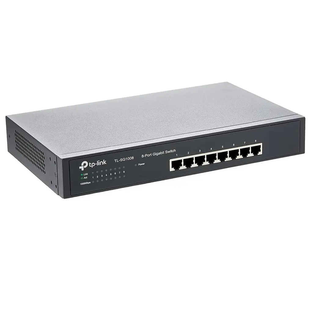 Комутатор TP-Link TL-SG1008 (TL-SG1008) - фото 2