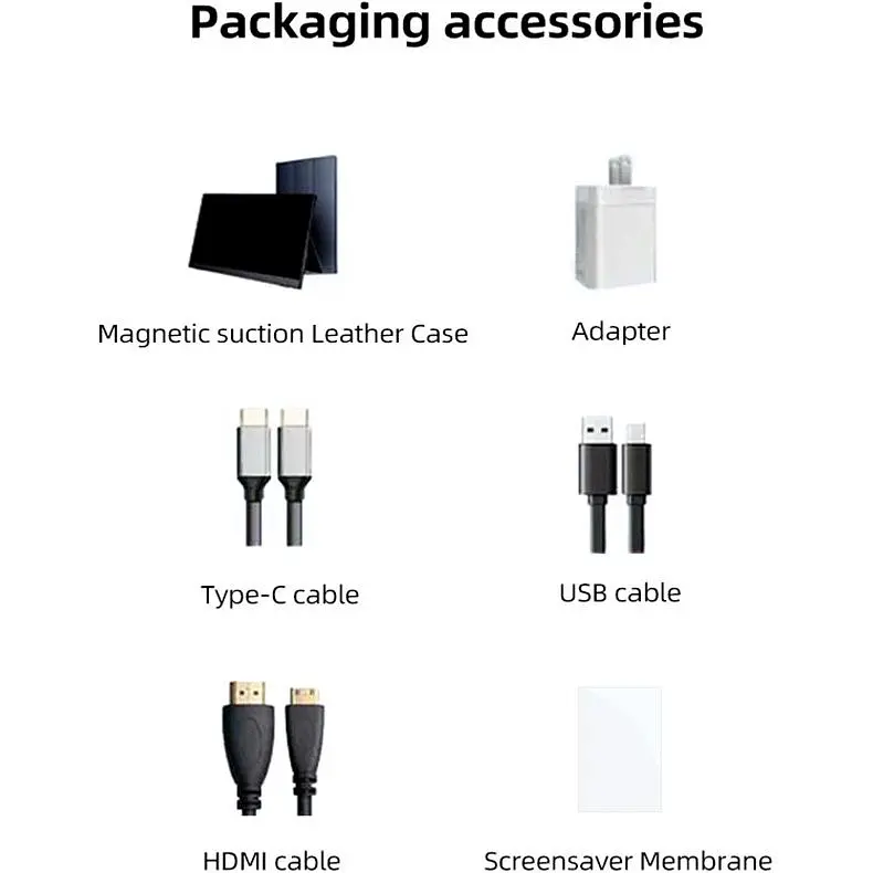 Портативный монитор ZSUS 15YZ Black [101369] - фото 3