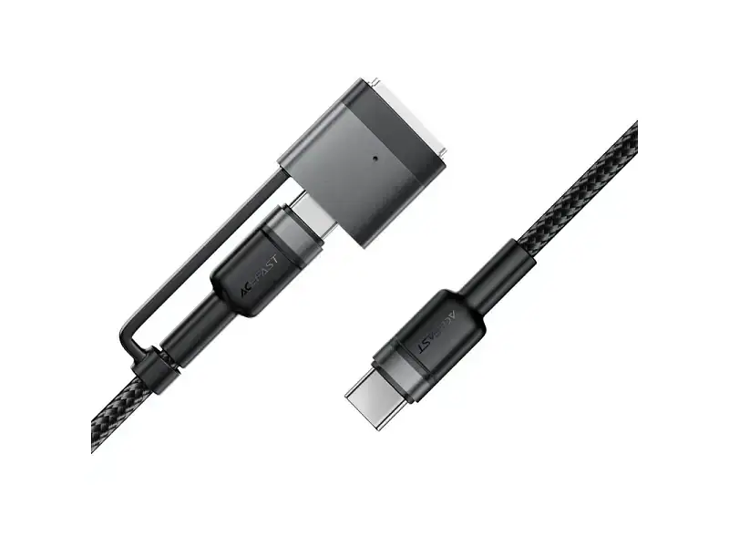 Кабель Acefast C22-05 USB Type-C to USB Type-C 1.2m Black (6974316285151) - фото 2