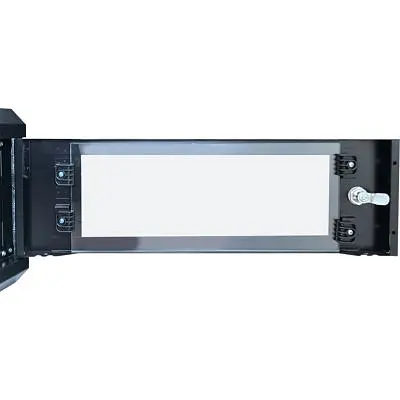 Шафа настінна GEAR 4U 19'' 600x600x240 мм, black (GWMSN-4U-600-600) - фото 3