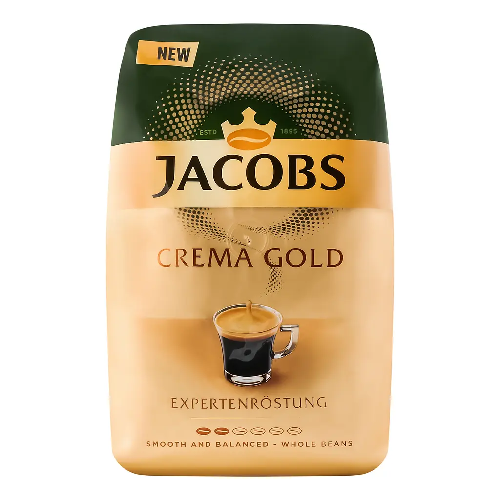 Кава в зернах Jacobs Crema Gold Expertenrostung, 1 кг (852905) - фото 3