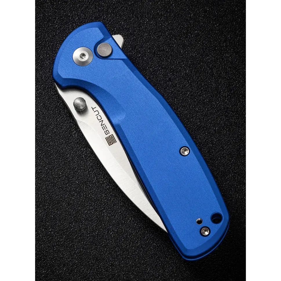 Ніж Sencut ArcBlast, Blue Aluminum, Satin (S22043B-3) - фото 11