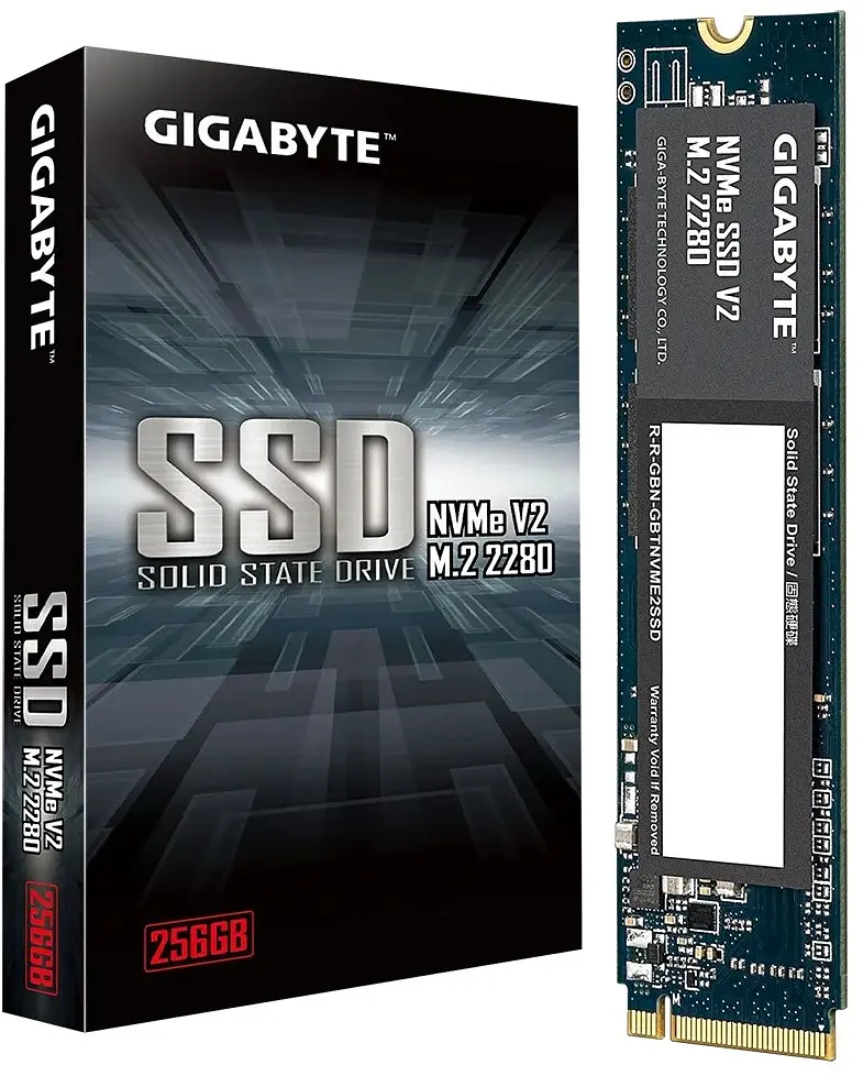 Накопичувач SSD 256GB Gigabyte NVMe SSD V2 M.2 PCIe 3.0 x4 3D NAND TLC (G3NVMEV2256G) - фото 3